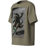Name It Mermaid Raccoon Skater Nkmvoto Ss Nreg Top