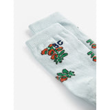 Bobo Choses Light Blue Juicy Tomatoes All Over Kort Strømper