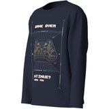 Name It Navy Blazer Continue Nkmvictor Ls Nreg Top