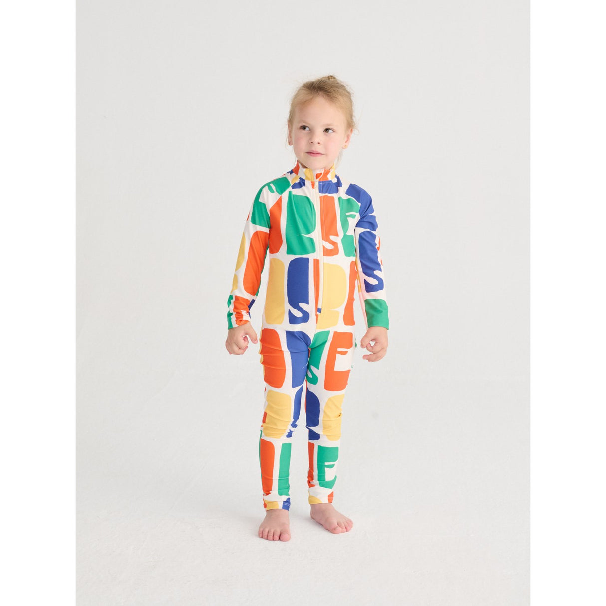 Bobo Choses Offwhite Bobo Choses Farve All Over Swim Overall