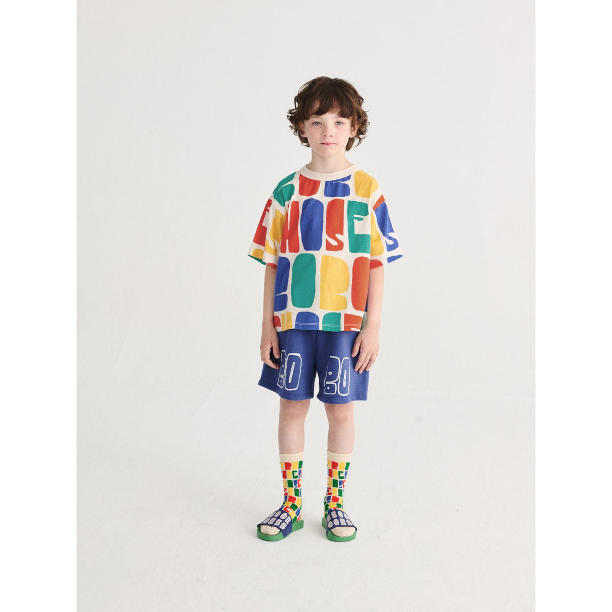 Bobo Choses Offwhite Bobo Choses Farve All Over T-Shirt