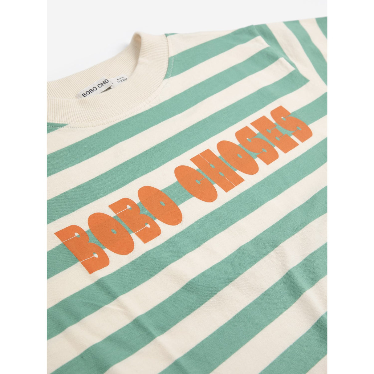 Bobo Choses Offwhite Bobo Choses Modern Striped T-Shirt