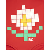 Bobo Choses Red Pixel Daisy Badedragt