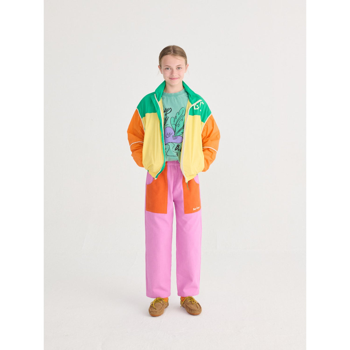 Bobo Choses Multicolor Square Bobo Choses Tracksuit Jakke