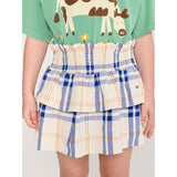 Bobo Choses Offwhite Fun Tartan Woven Nederdel