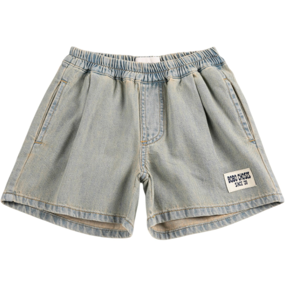 Bobo Choses Prussian Blue Bobo Choses Since 09 Denim Bermuda Shorts