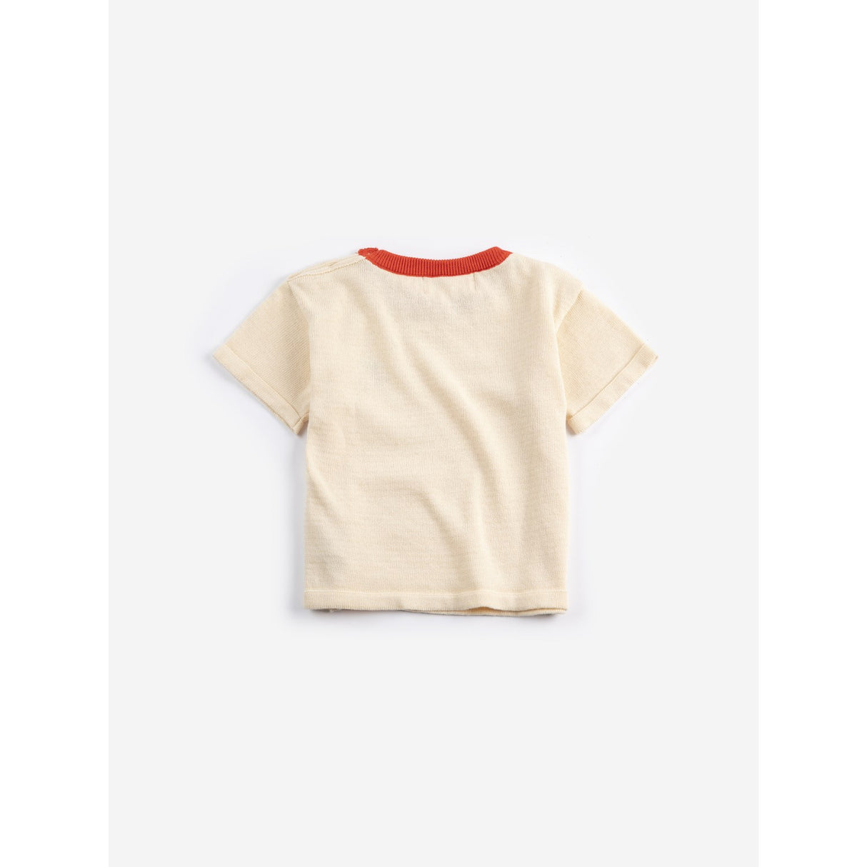 Bobo Choses White Pixel Strawberry Strikket T-Shirt