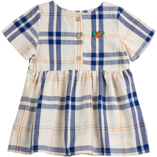 Bobo Choses Multicolor Fun Tartan Woven Kjole