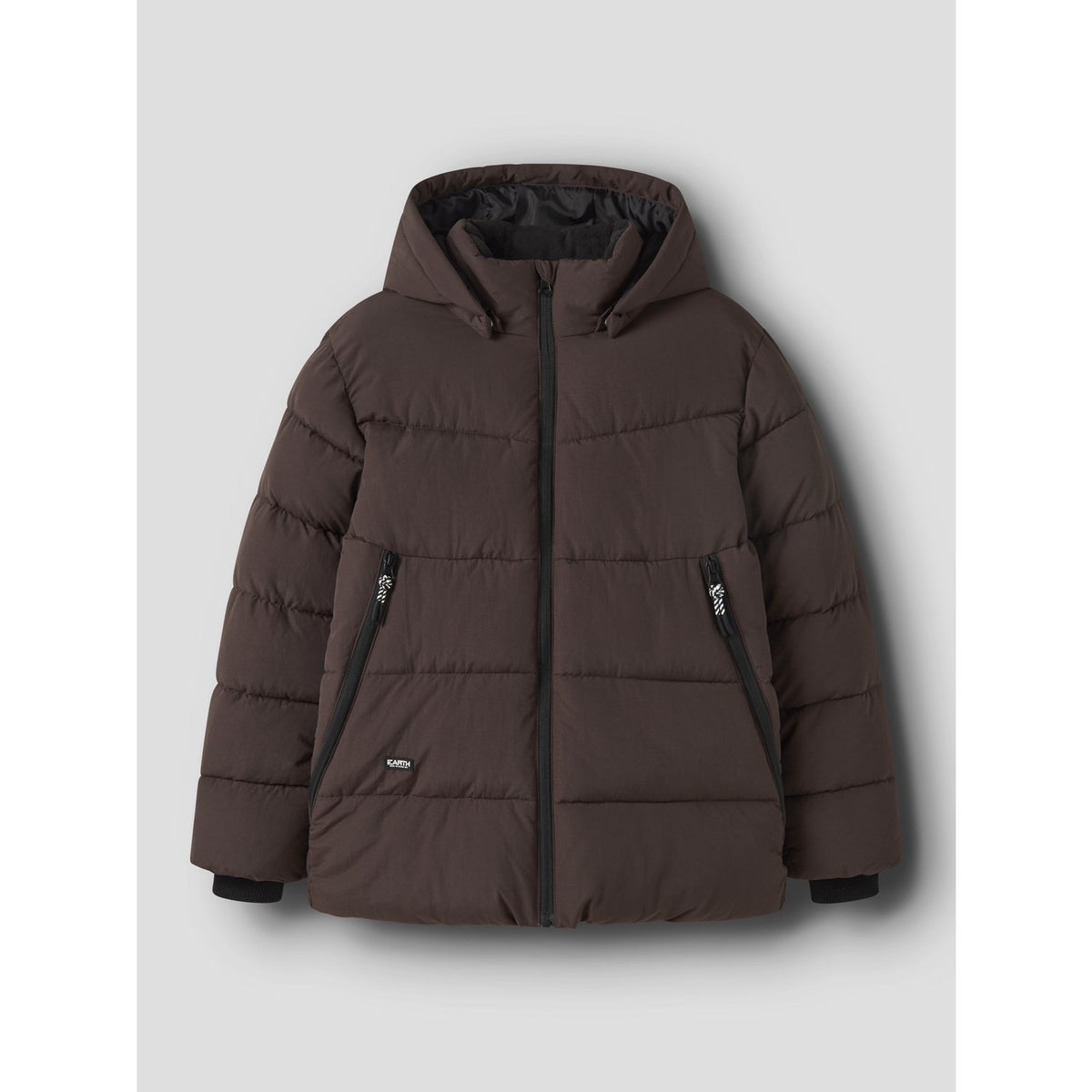 Name It Seal Brown Nkmmelvin Puffer Jakke