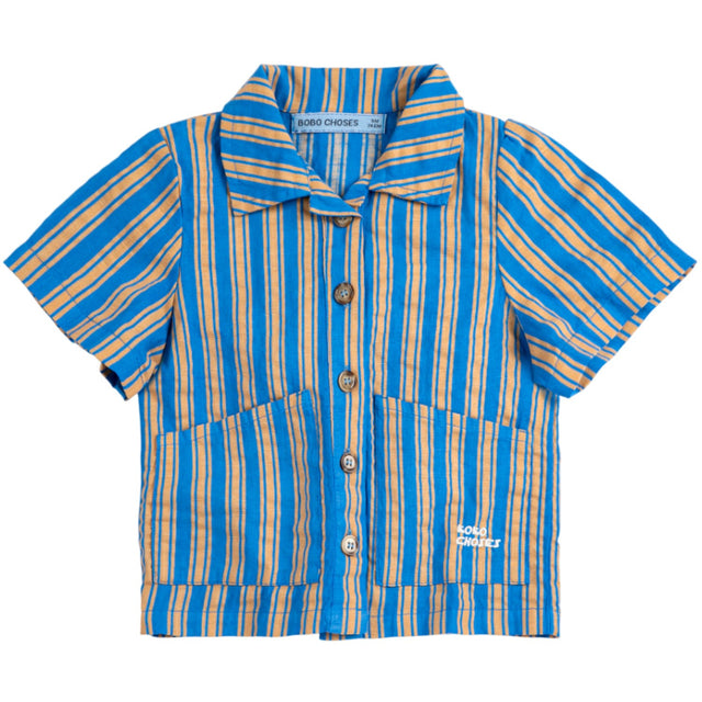 Bobo Choses Multicolor New Hairline Woven Skjorte