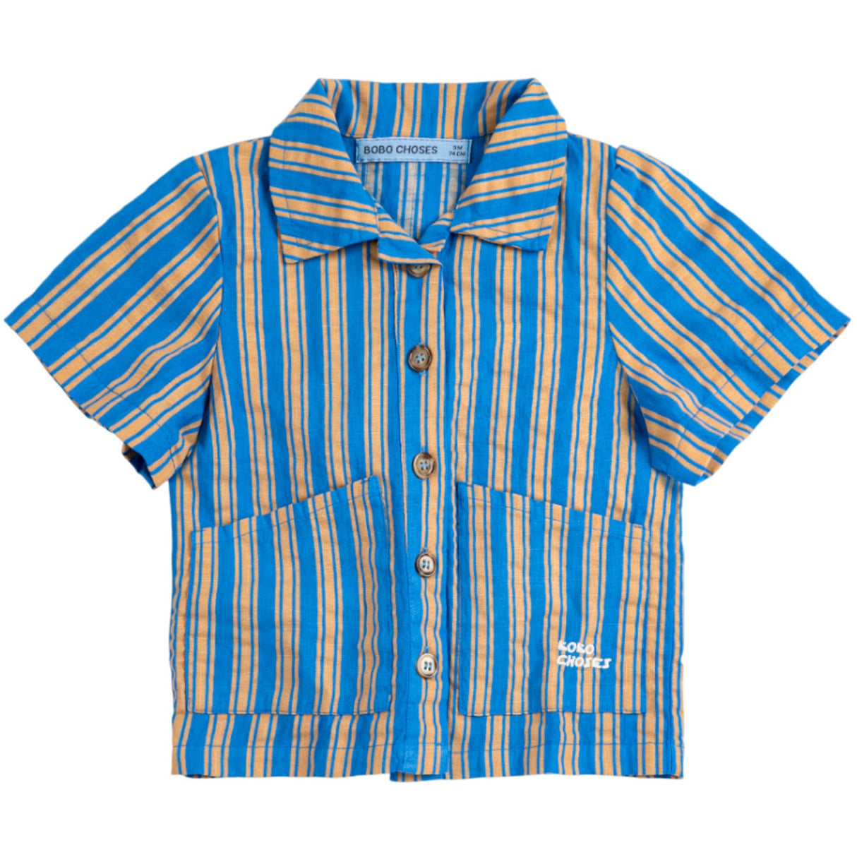 Bobo Choses Multicolor New Hairline Woven Skjorte