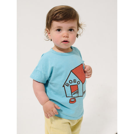 Bobo Choses Prussian Blue Pickles Is At Home T-Shirt
