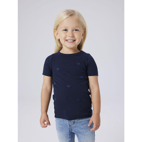 Name It Dark Sapphire Nmfnakal Ss Slim Top Noos