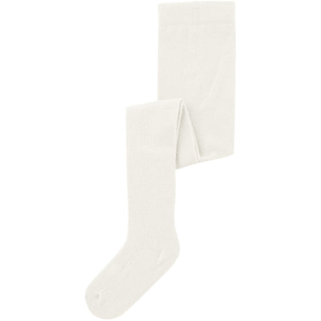 Lil'Atelier Coconut Milk Nmfilso Pointelle Strømpebukser Lil