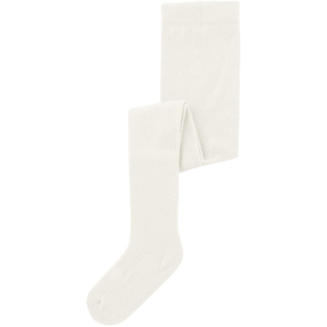 Lil'Atelier Coconut Milk Nmfilso Pointelle Strømpebukser Lil