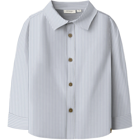 Lil'Atelier Gray Dawn Nmmjesper Ls Skjorte Lil