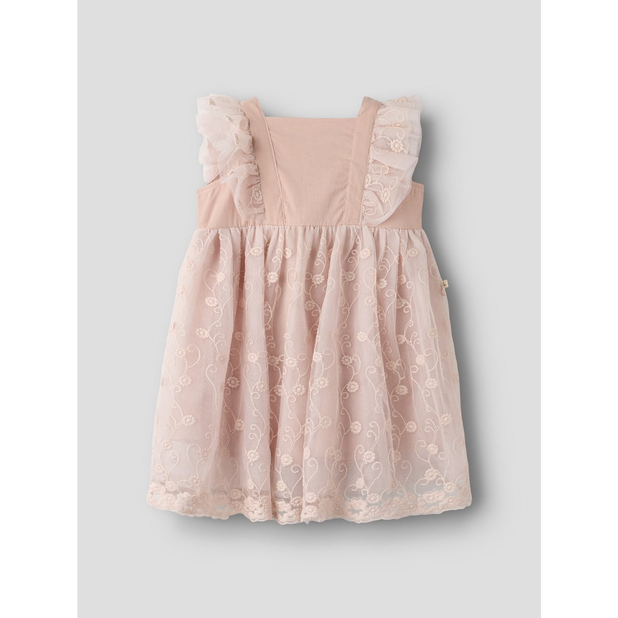 Lil'Atelier Peach Whip Nmffeya Sl Tyl Kjole Lil