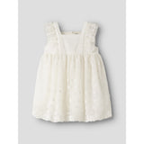 Lil'Atelier Coconut Milk Nmffeya Sl Tyl Kjole Lil