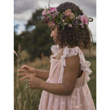 Lil'Atelier Peach Whip Nmffeya Sl Tyl Kjole Lil