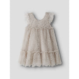Lil'Atelier Pumice Stone Nmffauna Capsl Tyl Kjole Lil