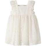 Lil'Atelier Coconut Milk Nmffeya Sl Tyl Kjole Lil