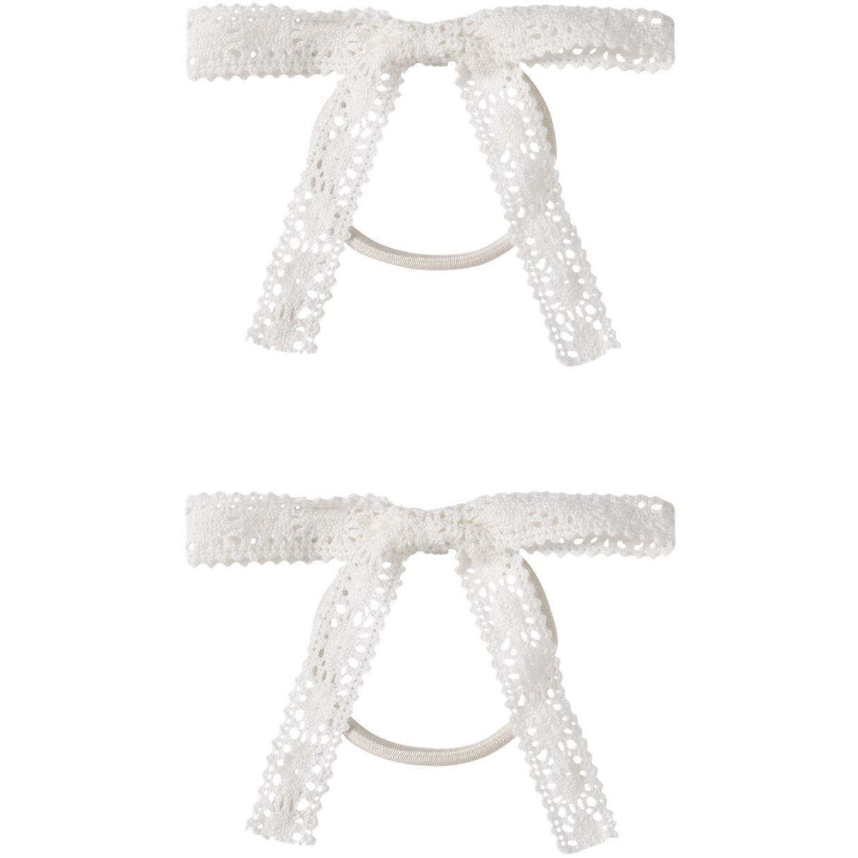 Lil'Atelier Coconut Milk Nmfacc-Hua 2-Pak Hair Elastic Lil