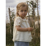 Lil'Atelier Coconut Milk Nmfhosa Ss Loose Skjorte Lil