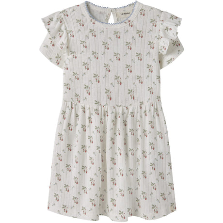 Lil'Atelier Coconut Milk Strawberry Nmfrachello Duna Ss Kjole Lil