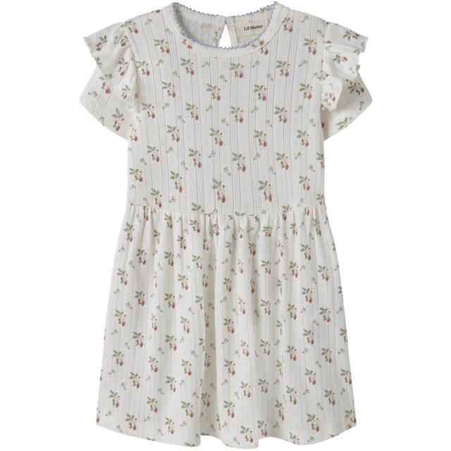 Lil'Atelier Coconut Milk Strawberry Nmfrachello Duna Ss Kjole Lil