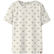 Lil'Atelier Coconut Milk Boat Nmmgayo Sor Ss Slim Top Lil