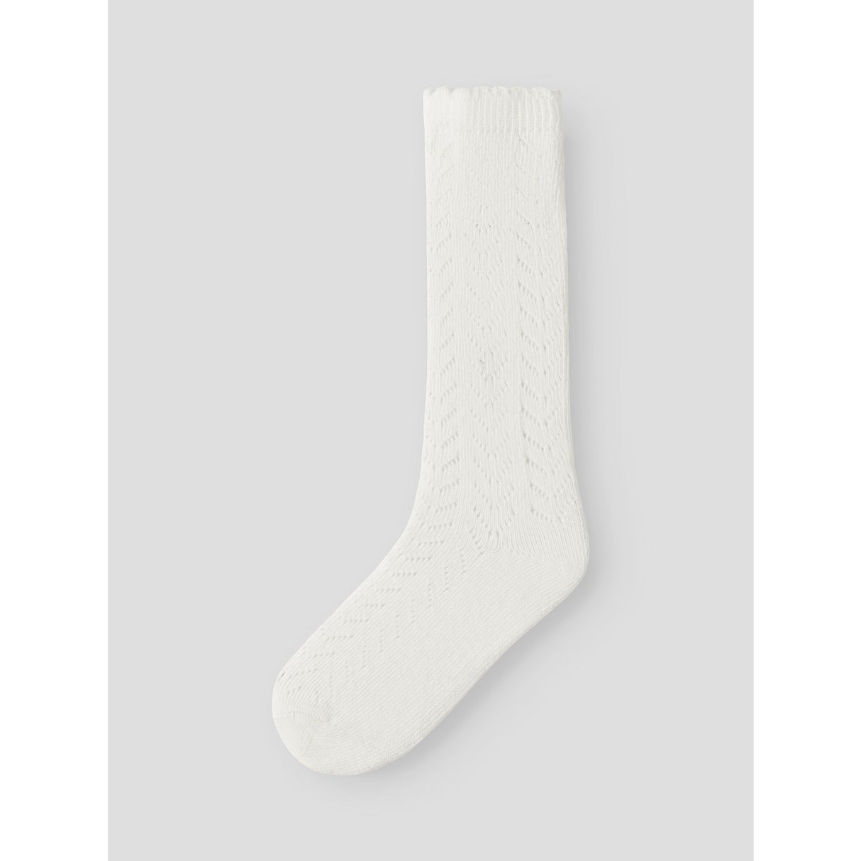 Lil'Atelier Coconut Milk Nmfherda Knee Strømper Lil