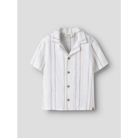 Lil'Atelier Coconut Milk Nmmjeran Ss Loose Skjorte Lil