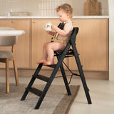 KAOS Charcoal Black KLAPP® Jr. Harness & Hynde Sæt