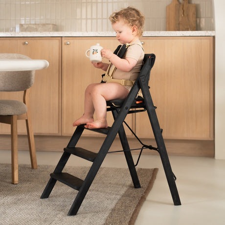 KAOS Charcoal Black KLAPP® Jr. Harness & Hynde Sæt