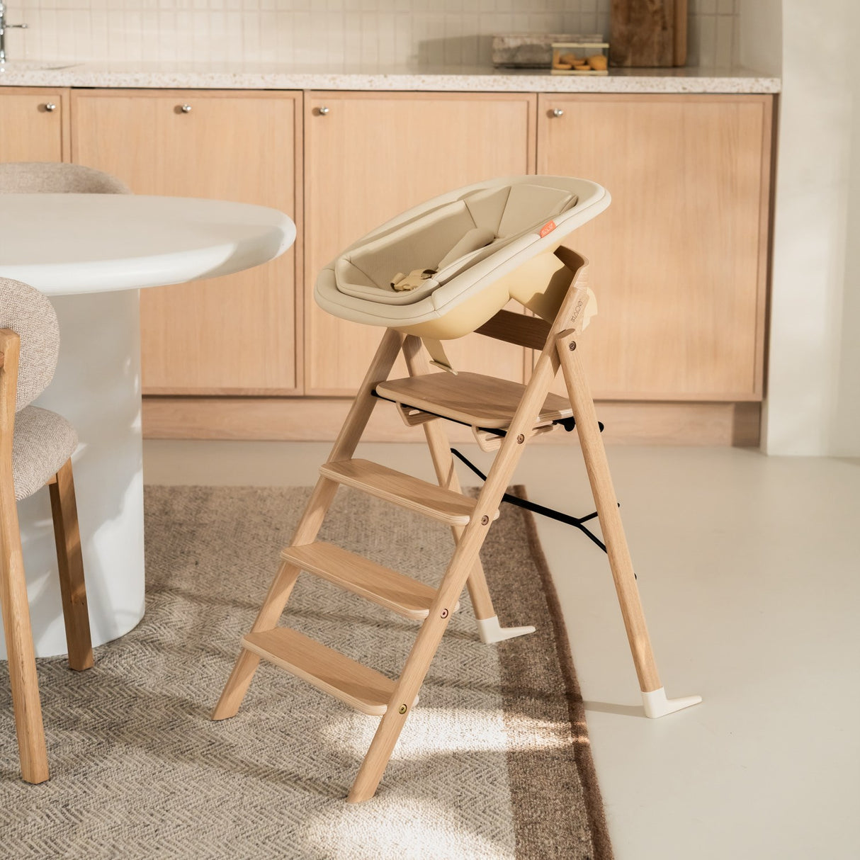 KAOS Desert Sand KLAPP® Newborn Sæde