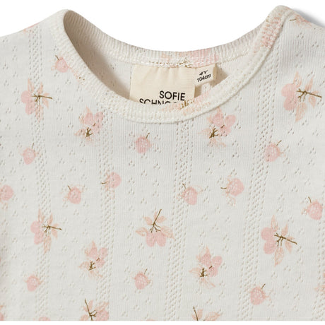 Sofie Schnoor Off White - Light Pink Piperkb T-Shirt