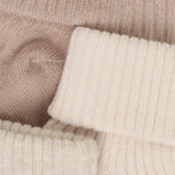 Minymo Birch Baby 2X2 Rib Strømpe 3-Pak