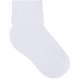 Minymo Light Grey Melange Baby 2X2 Rib Strømpe 3-Pak