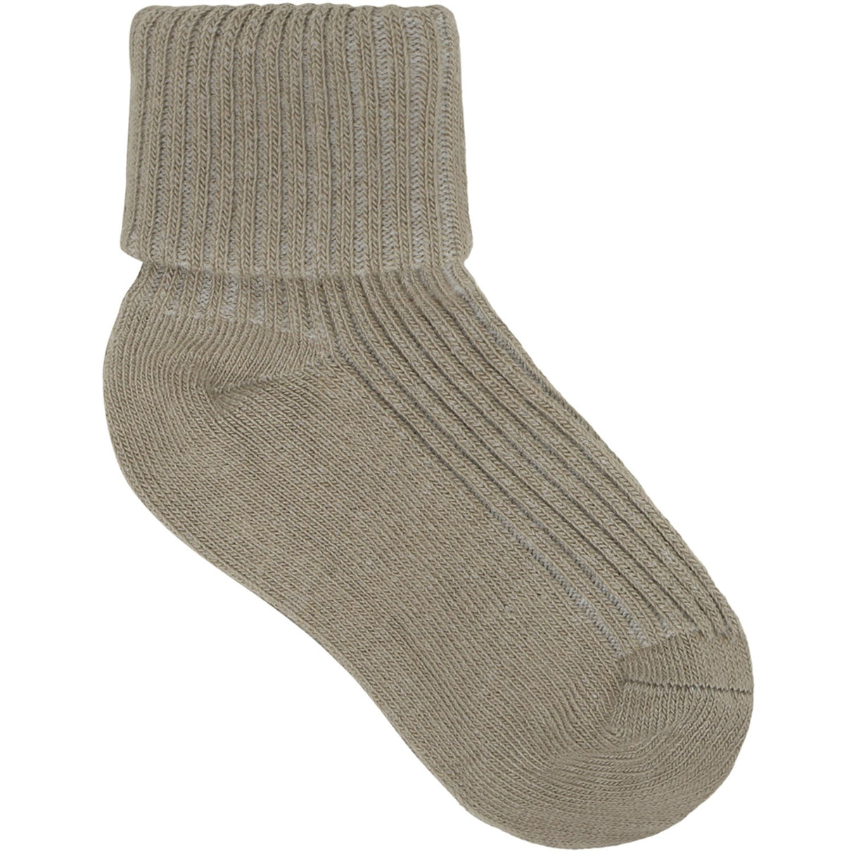 Minymo Willam Gray Baby 2X2 Rib Strømpe 3-Pak