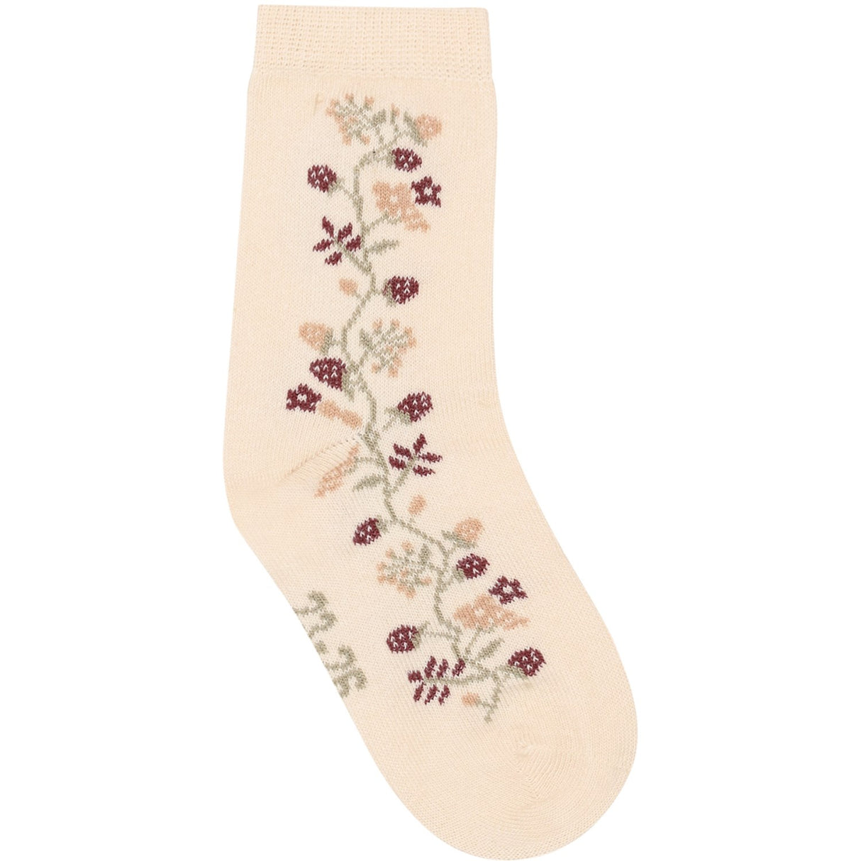 Minymo Birch Strømper M/ Lettuce Edge 2-Pak