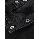 Name It Black Denim Nkfbella Hw Wide Dnm Shorts 1488-Be Noos
