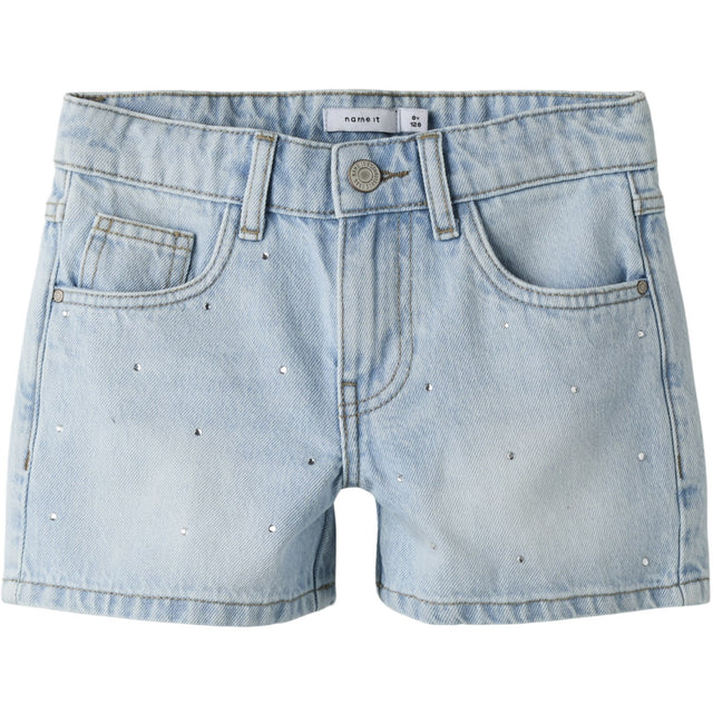 Name It Light Blue Denim Nkfrose Rhine Dnm Shorts 6042-Ac Noos