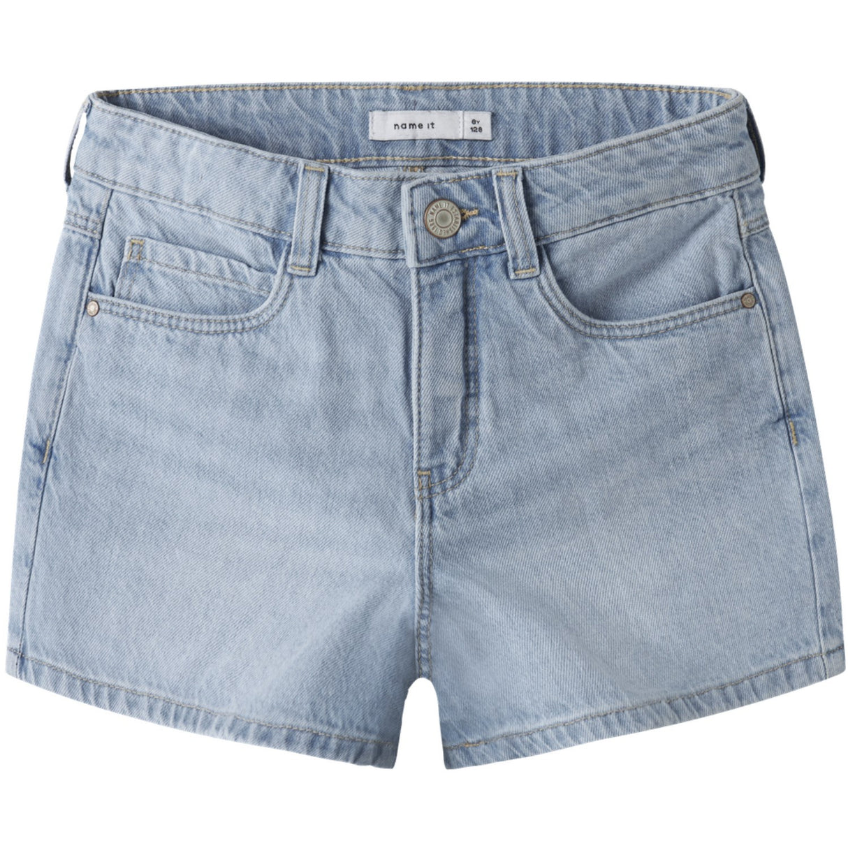 Name It Light Blue Denim Nkfrose Mor Dnm Shorts 1141-Mj Noos