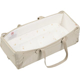 Voksi® Seashell Sand Leaf Carry Me Inklusiv Sun Canopy Og Mosquito Net Bundle