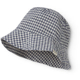 MarMar Cotton Linen Marine Check Arida Hue