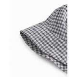 MarMar Cotton Linen Marine Check Arida Hue