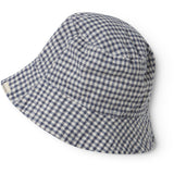 MarMar Cotton Linen Marine Check Arida Hue