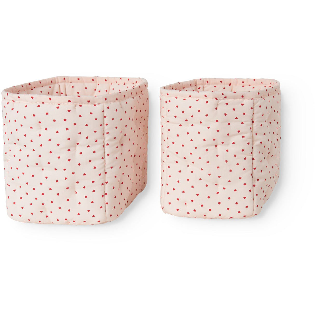 MarMar Cotton Percale Home Happy Hearts Nursery Opbevaring Bags