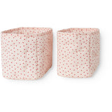 MarMar Cotton Percale Home Happy Hearts Nursery Opbevaring Bags
