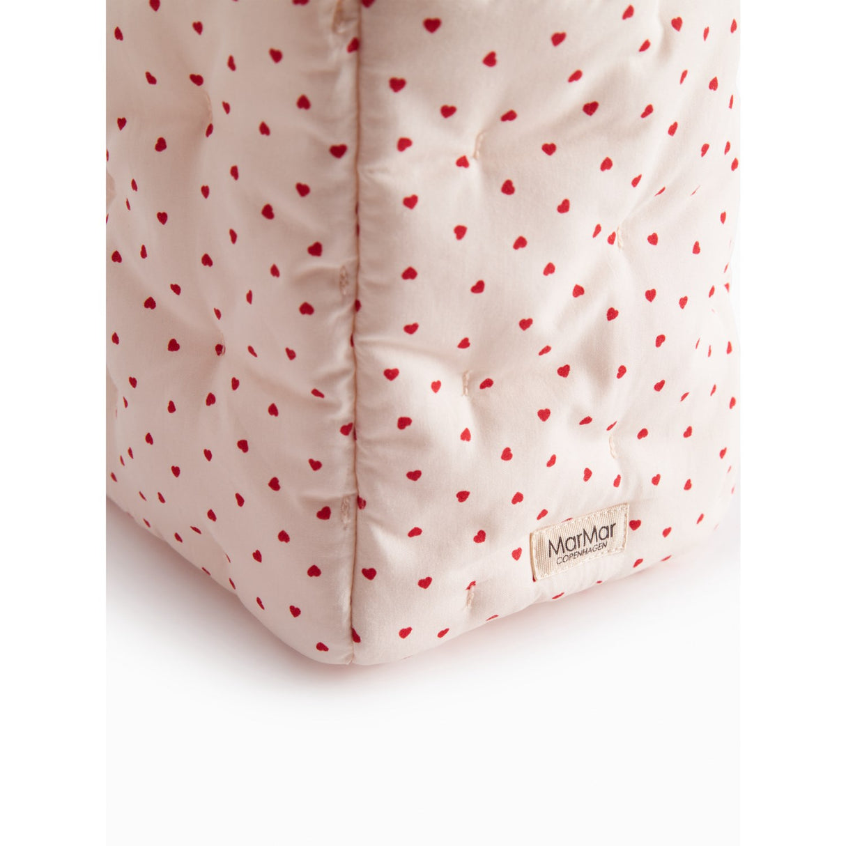 MarMar Cotton Percale Home Happy Hearts Nursery Opbevaring Bags
